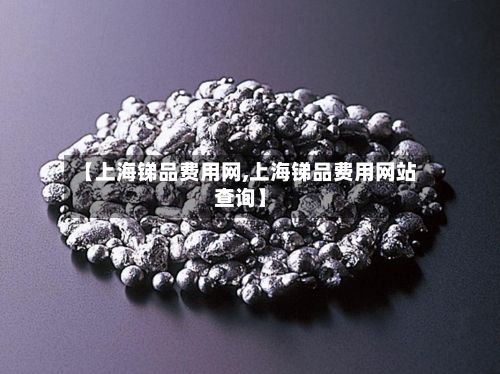 【上海锑品费用网,上海锑品费用网站查询】