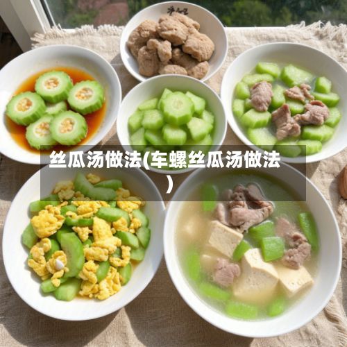 丝瓜汤做法(车螺丝瓜汤做法)