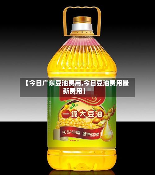 【今日广东豆油费用,今日豆油费用最新费用】-第2张图片