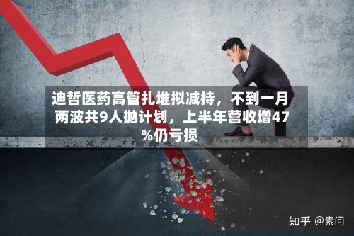 迪哲医药高管扎堆拟减持	，不到一月两波共9人抛计划，上半年营收增47%仍亏损-第1张图片