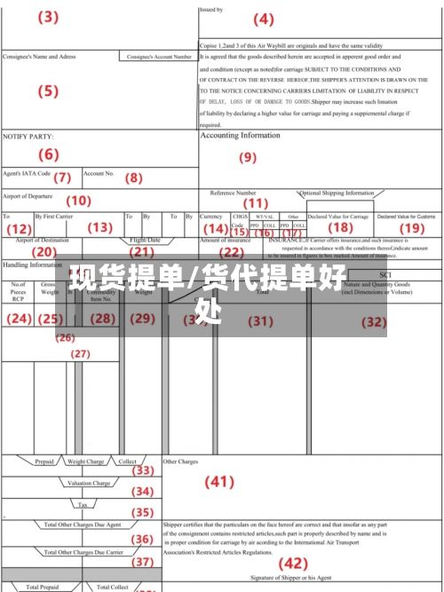 现货提单/货代提单好处-第2张图片