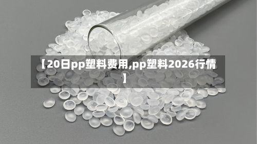 【20日pp塑料费用,pp塑料2026行情】