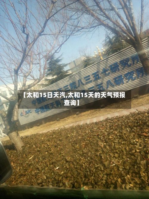 【太和15日天汽,太和15天的天气预报查询】-第2张图片