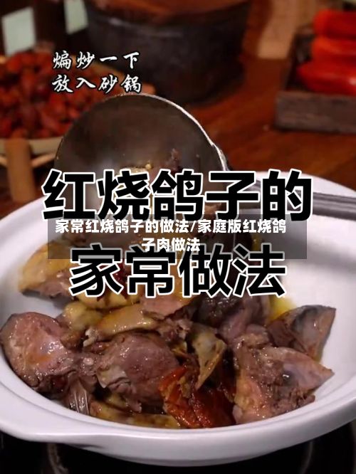 家常红烧鸽子的做法/家庭版红烧鸽子肉做法
