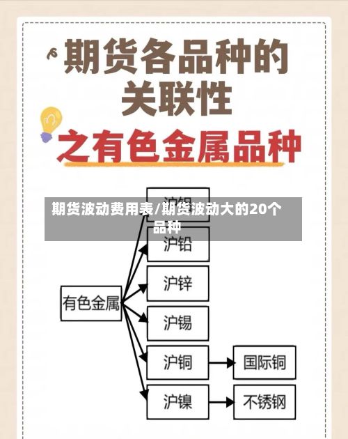 期货波动费用表/期货波动大的20个品种