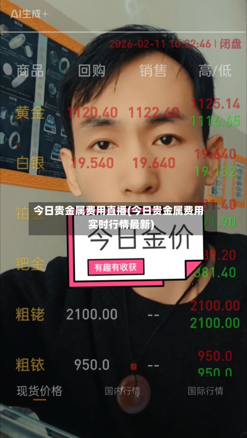 今日贵金属费用直播(今日贵金属费用实时行情最新)