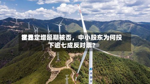 世界实业定增延期被否，中小股东为何投下逾七成反对票？-第1张图片