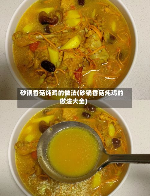砂锅香菇炖鸡的做法(砂锅香菇炖鸡的做法大全)-第3张图片
