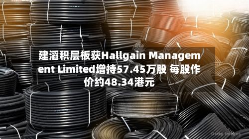 建滔积层板获Hallgain Management Limited增持57.45万股 每股作价约48.34港元-第1张图片