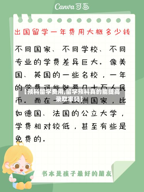【预科留学费用,留学预科真的能提高录取率吗】-第2张图片
