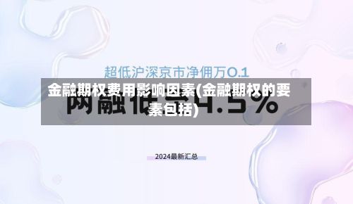 金融期权费用影响因素(金融期权的要素包括)-第3张图片