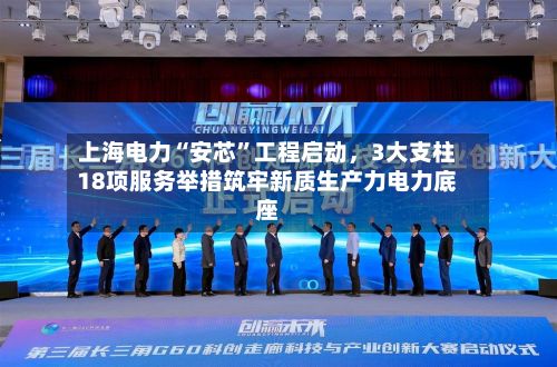 上海电力“安芯	”工程启动，3大支柱18项服务举措筑牢新质生产力电力底座-第3张图片