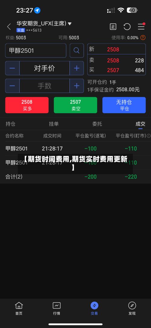 【期货时间费用,期货实时费用更新】-第2张图片
