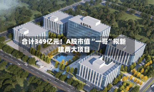 合计349亿元！A股市值“一哥	”拟新建两大项目-第1张图片