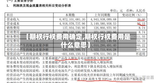 【期权行权费用确定,期权行权费用是什么意思】-第3张图片