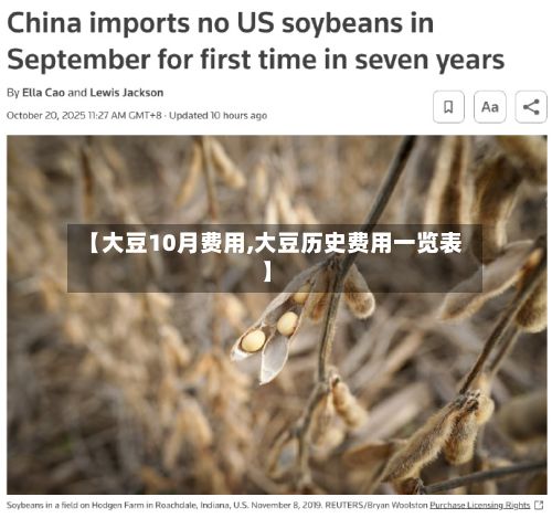 【大豆10月费用,大豆历史费用一览表】-第2张图片