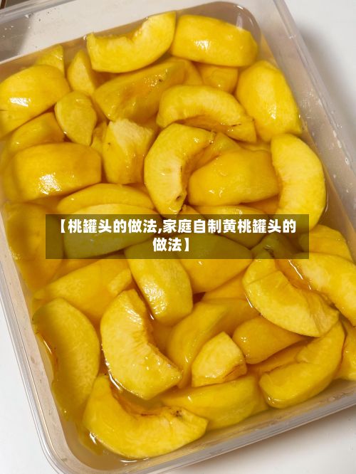 【桃罐头的做法,家庭自制黄桃罐头的做法】