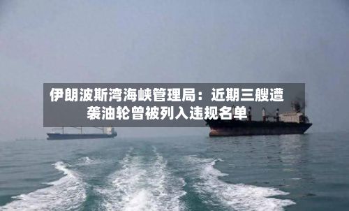伊朗波斯湾海峡管理局：近期三艘遭袭油轮曾被列入违规名单-第1张图片