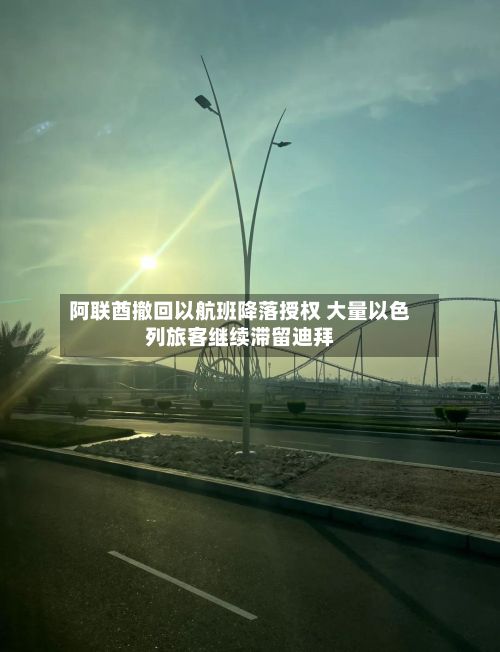 阿联酋撤回以航班降落授权 大量以色列旅客继续滞留迪拜-第2张图片