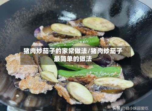 猪肉炒茄子的家常做法/猪肉炒茄子最简单的做法-第2张图片