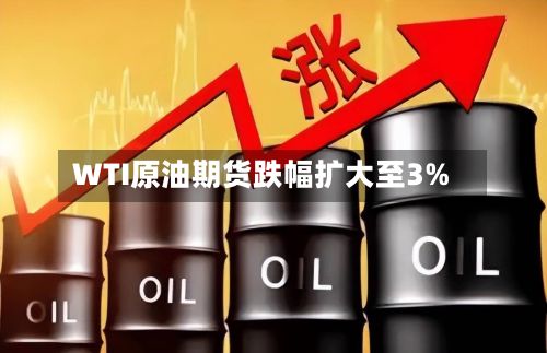 WTI原油期货跌幅扩大至3%