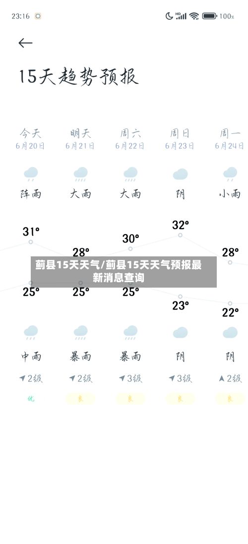 蓟县15天天气/蓟县15天天气预报最新消息查询-第3张图片
