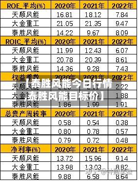 【泰胜风能今日行情,泰胜风能目标价】-第2张图片