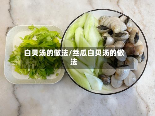 白贝汤的做法/丝瓜白贝汤的做法