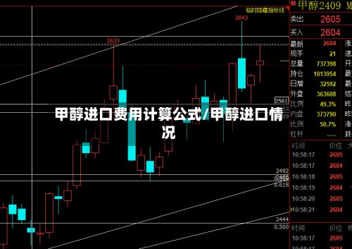 甲醇进口费用计算公式/甲醇进口情况-第3张图片