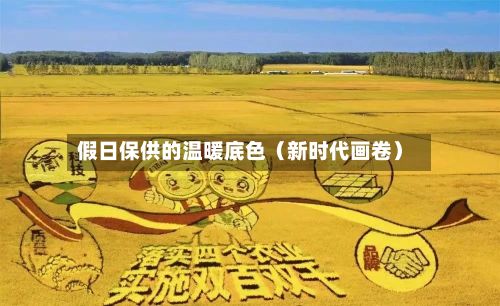 假日保供的温暖底色(新时代画卷)-第3张图片