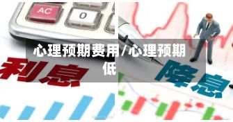 心理预期费用/心理预期低-第2张图片