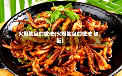 火爆鱿鱼的做法(火爆鱿鱼的做法 铁板)-第2张图片