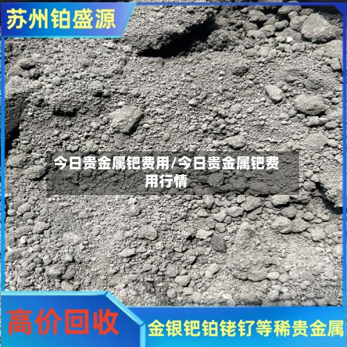今日贵金属钯费用/今日贵金属钯费用行情-第2张图片
