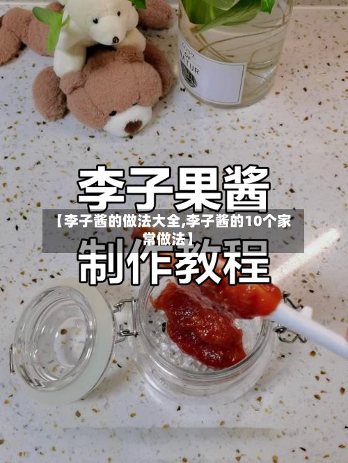 【李子酱的做法大全,李子酱的10个家常做法】