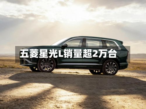 五菱星光L销量超2万台
