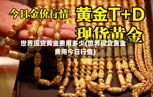 世界现货黄金费用多少(世界现货黄金费用今日行情)-第3张图片