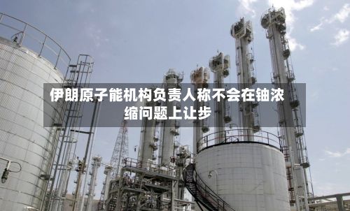 伊朗原子能机构负责人称不会在铀浓缩问题上让步-第2张图片