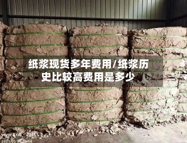 纸浆现货多年费用/纸浆历史比较高费用是多少