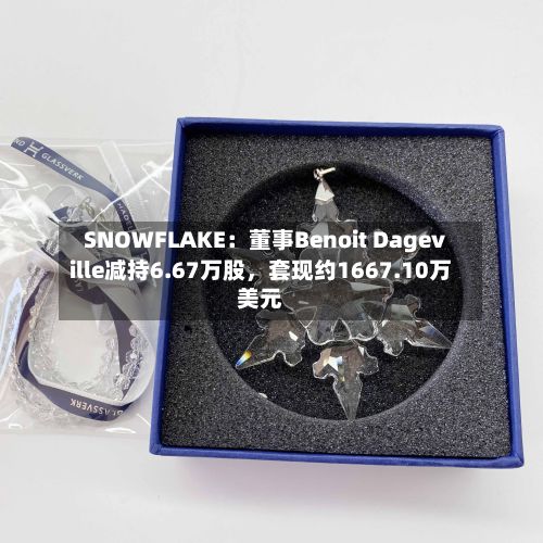 SNOWFLAKE：董事Benoit Dageville减持6.67万股，套现约1667.10万美元-第2张图片