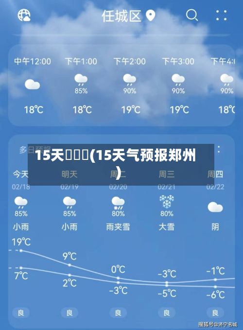 15天氣預報(15天气预报郑州)-第2张图片