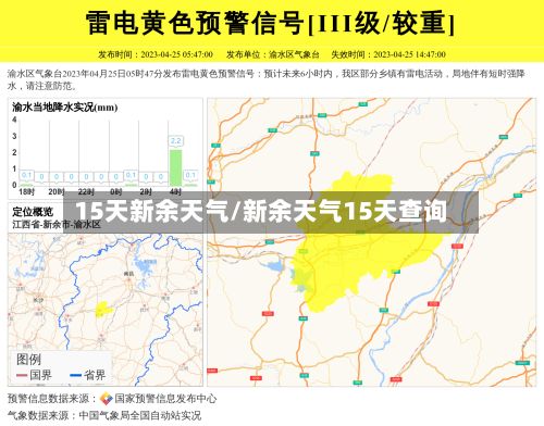 15天新余天气/新余天气15天查询