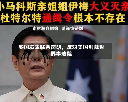 多国发表联合声明，反对美国制裁世界刑事法院