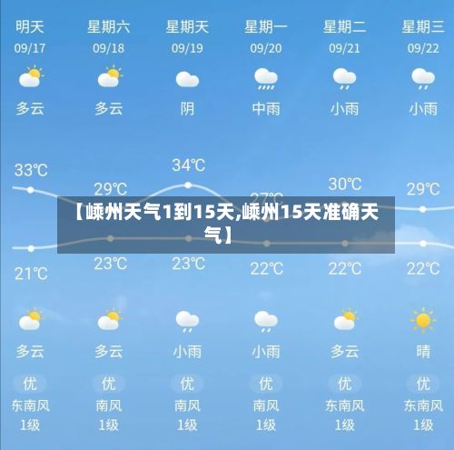 【嵊州天气1到15天,嵊州15天准确天气】