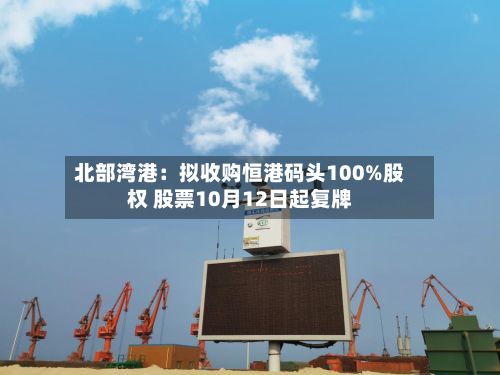 北部湾港:拟收购恒港码头100%股权 股票10月12日起复牌-第2张图片