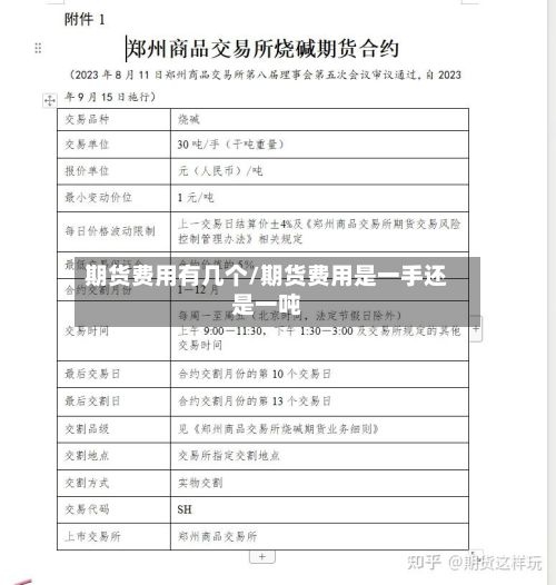 期货费用有几个/期货费用是一手还是一吨-第2张图片