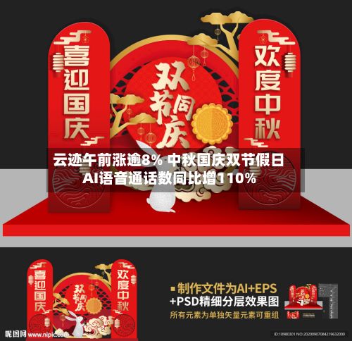 云迹午前涨逾8% 中秋国庆双节假日AI语音通话数同比增110%-第2张图片