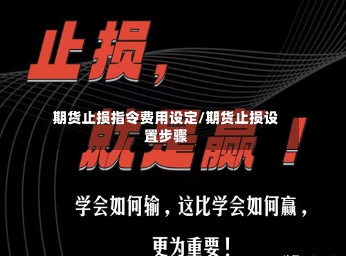 期货止损指令费用设定/期货止损设置步骤