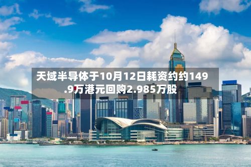 天域半导体于10月12日耗资约约149.9万港元回购2.985万股-第2张图片