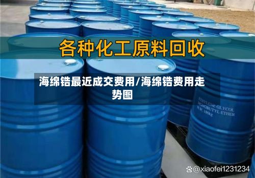 海绵锆最近成交费用/海绵锆费用走势图