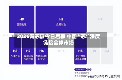 2026湾芯展今日启幕 中国“芯”深度链接全球市场-第2张图片